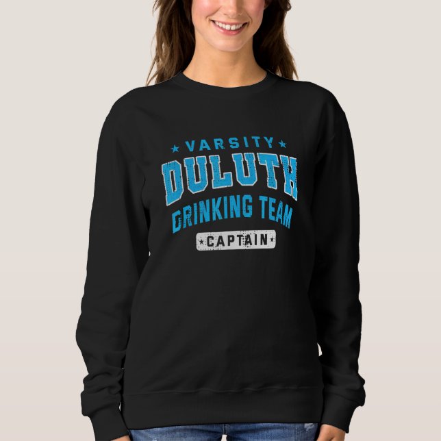 Sweatshirt Équipe de boisson de Duluth Capitaine Bière  Buveu (Devant)