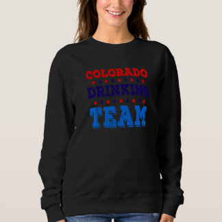 Sweatshirt Équipe de boisson du Colorado Fierté de l'État  Bo