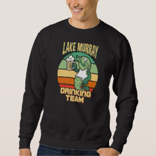 Sweatshirt Équipe de boisson du lac Murray Pêche à la bière d