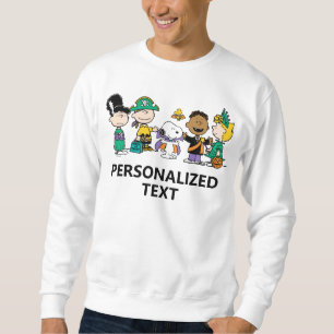 Sweatshirt Équipe de bonbons Peanuts Gang Halloween