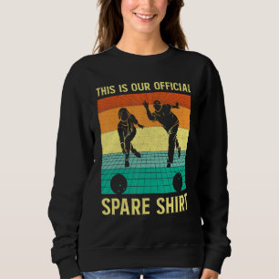 Sweatshirt Équipe de bowling Groupe de bowling Boule Quille R
