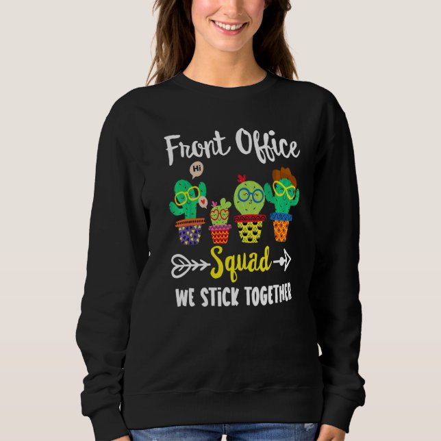 Sweatshirt Équipe de Cactus du front (Devant)