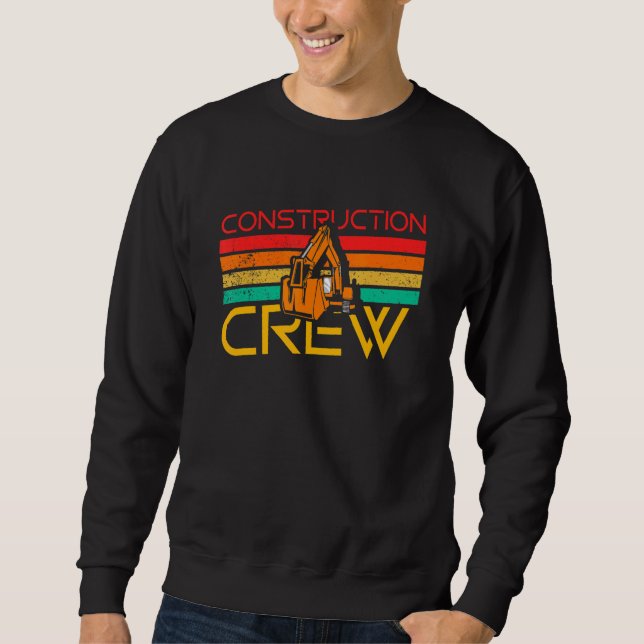 Sweatshirt Équipe de construction Blocs de construction Maîtr (Devant)