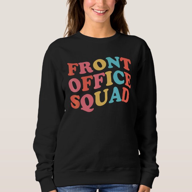 Sweatshirt Équipe de direction Meilleur secrétaire de tous le (Devant)