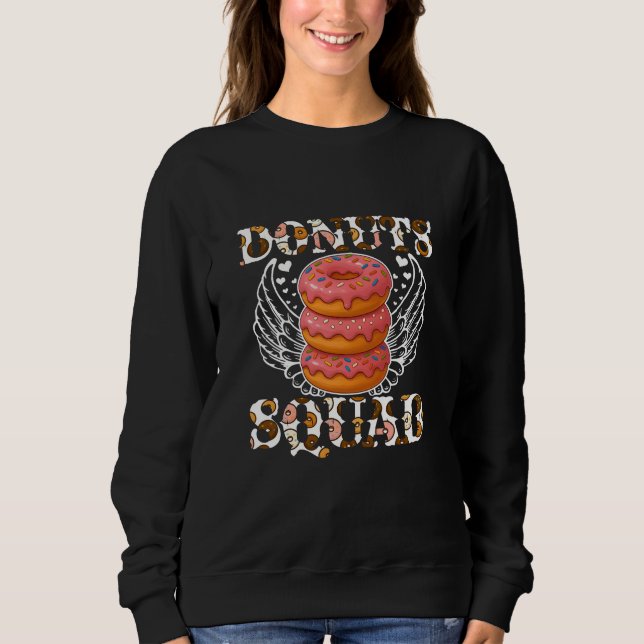 Sweatshirt équipe de donuts (Devant)