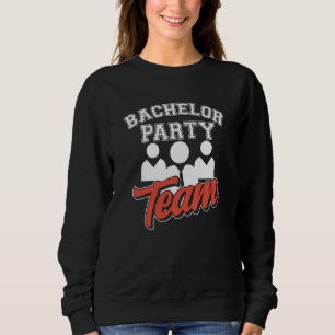 Sweatshirt Équipe de garçon d'honneur marié mariée