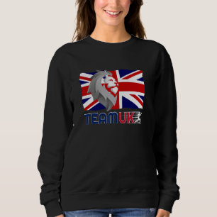 Sweatshirt Équipe de Grande-Bretagne Drapeau Royaume-Uni Unio
