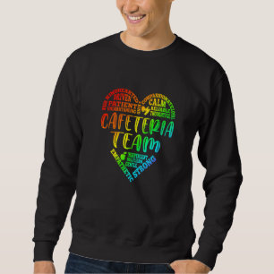 Sweatshirt Équipe de la cafétéria Lgbt Infirmière Semaine des