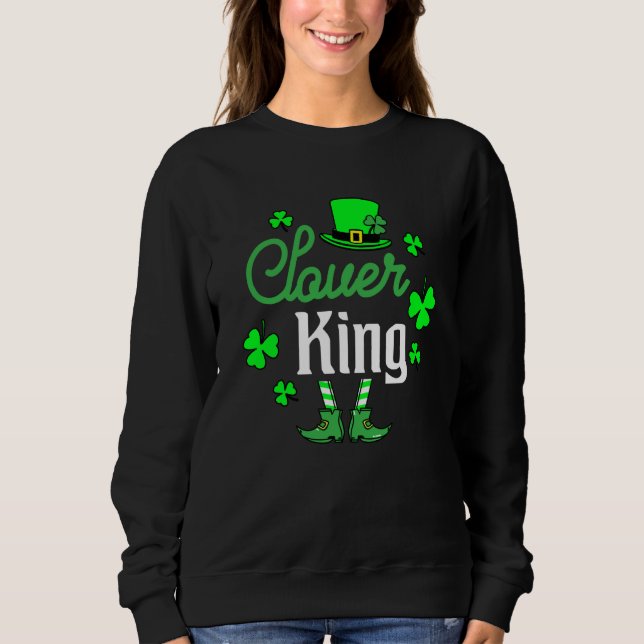 Sweatshirt Équipe de la Saint-Patrick de C King (Devant)