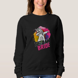 Sweatshirt Équipe de mariée féminine  Femmes Enterrement de v