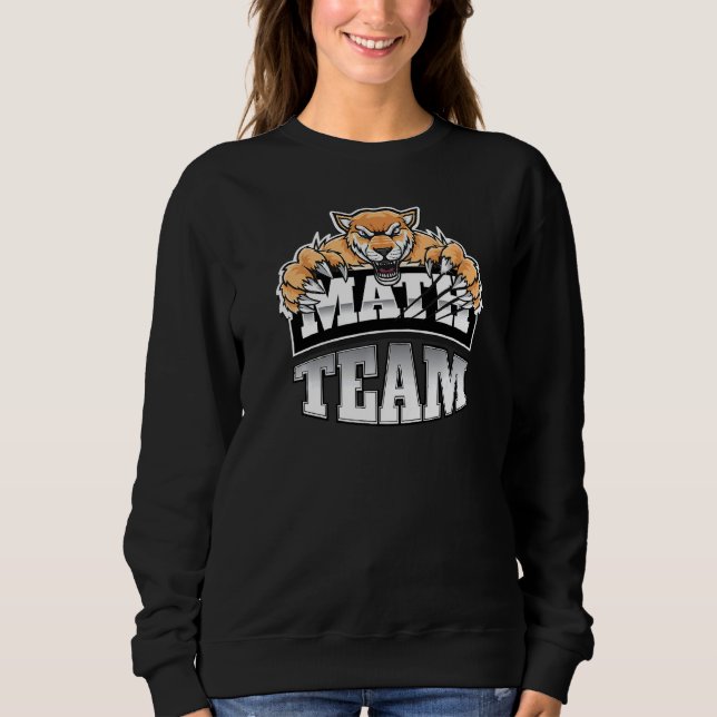 Sweatshirt Équipe de mathématiques Enseignants Étudiants Jagu (Devant)