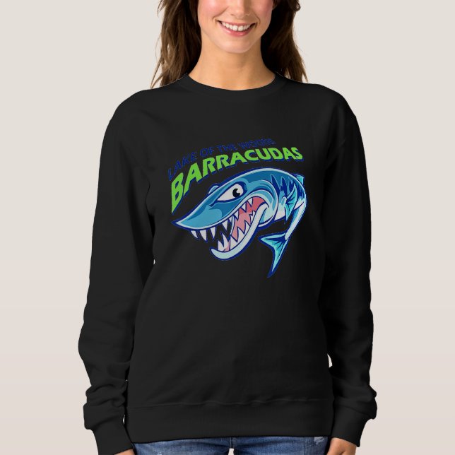 Sweatshirt Équipe de natation Low Barracudas (Devant)
