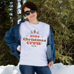 Sweatshirt Équipe de Noël de l'année customisée