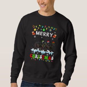 Sweatshirt Équipe de Noël Panther Xmas Femmes Hommes Enfants