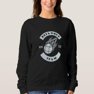 Sweatshirt Équipe de Petanque Boule Boccia