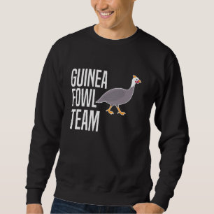 Sweatshirt Équipe de poulets pintade oiseau