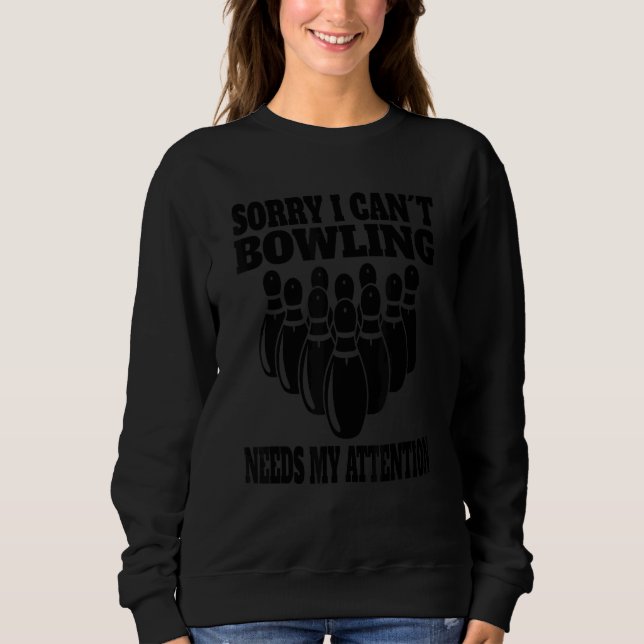 Sweatshirt Équipe de quilles de bowling Kegel Sport Bowling T (Devant)