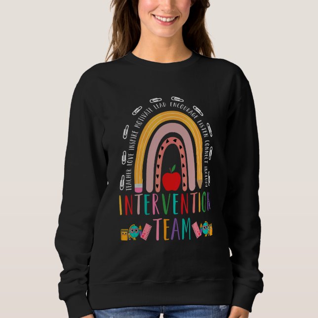 Sweatshirt Équipe de réponse de l'équipe de la tribu de l'esc (Devant)