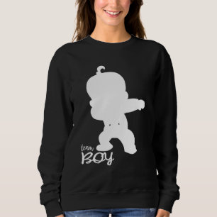 Sweatshirt Équipe de révélation de genre Garçon mou Dabbing B