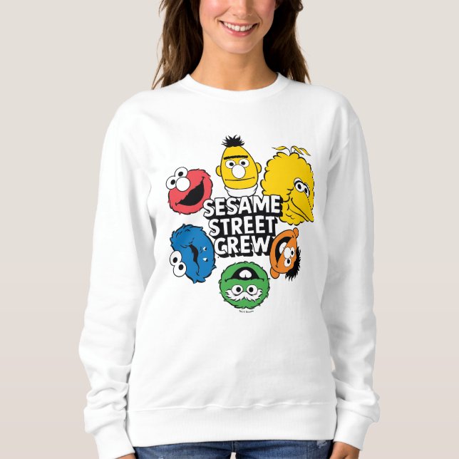 Sweatshirt Équipe de Sesame Street (Devant)