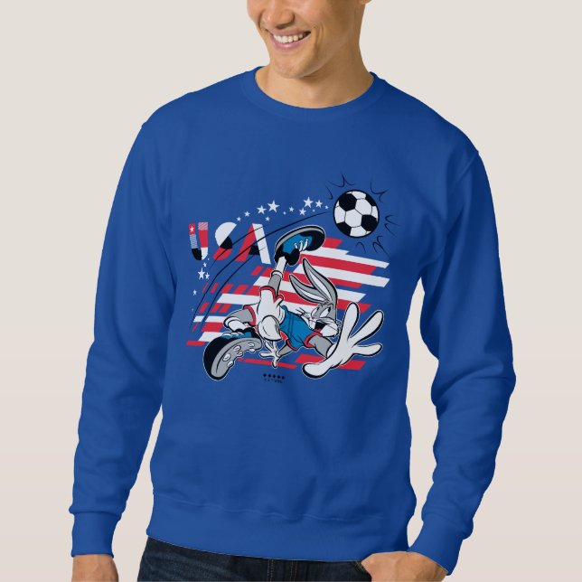 Sweatshirt Équipe de soccer USA de BUGS BUNNY™ Graphique (Devant)