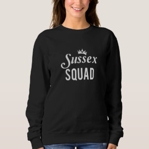 Sweatshirt Équipe de soutien de l'équipe de Sussex