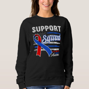 Sweatshirt Équipe de soutien I Maladie pulmonaire Embolisme p