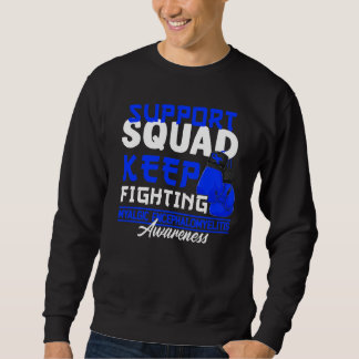 Sweatshirt Équipe De Soutien I Me Cfs Myalgale Encéphalomyéli