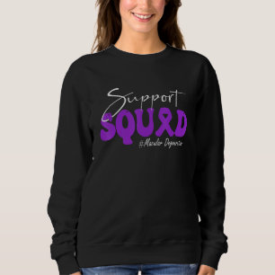 Sweatshirt Équipe de soutien Sensibilisation à la dégénéresce