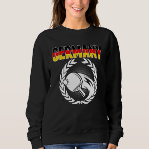 Sweatshirt Équipe de tennis de table d'Allemagne Support