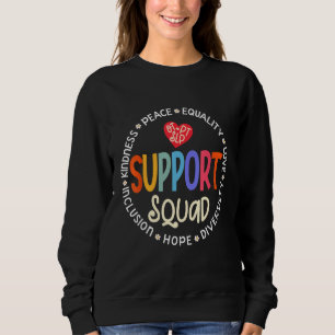 Sweatshirt Équipe de thérapie PT OT & SLP Support Squad Théra