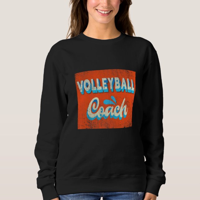 Sweatshirt Équipe de volley-ball (Devant)