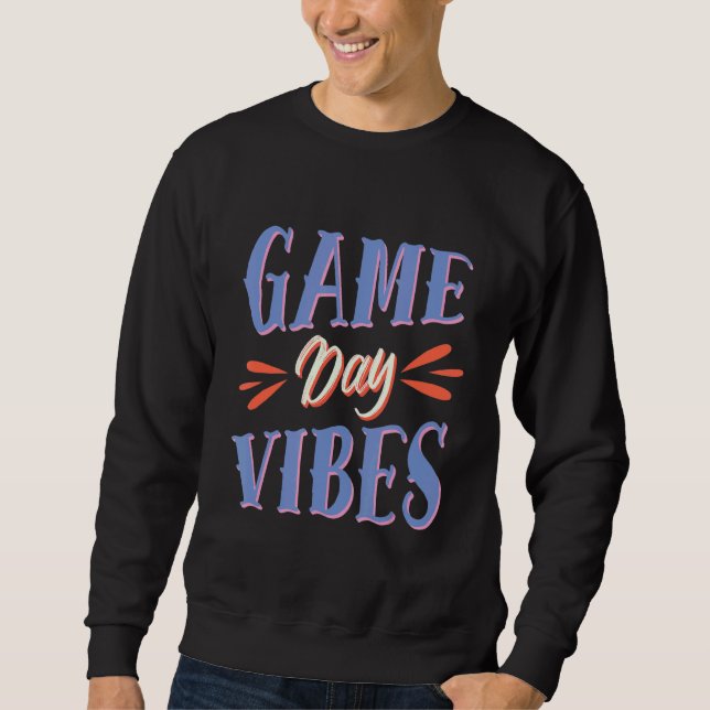 Sweatshirt Équipe de volleyball des Vibes (Devant)