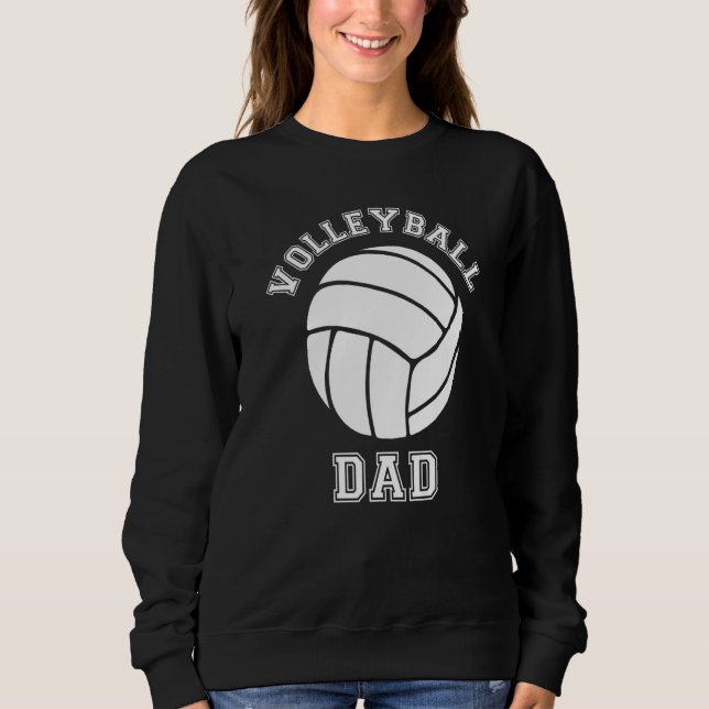 Sweatshirt Équipe de Volleyball Rétro Athlétique Sport Net Pi (Devant)