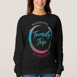 Sweatshirt Équipe De Voyage En Cours De Fête Route D'Été Tr