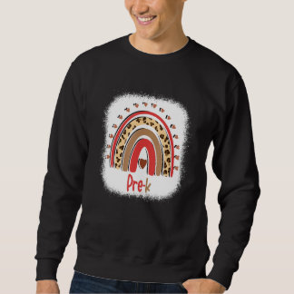 Sweatshirt Équipe d'enseignants pour filles et garçons arc-en