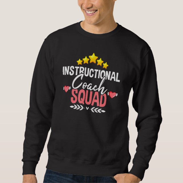 Sweatshirt Équipe D'Entraîneurs D'Enseignement Première Journ (Devant)
