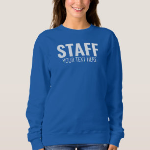 Sweatshirt Équipe D'Équipe Ajouter Le Texte Du Logo Ici Femme