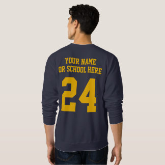 Sweatshirt Équipe des couleurs de l'école supérieure personna