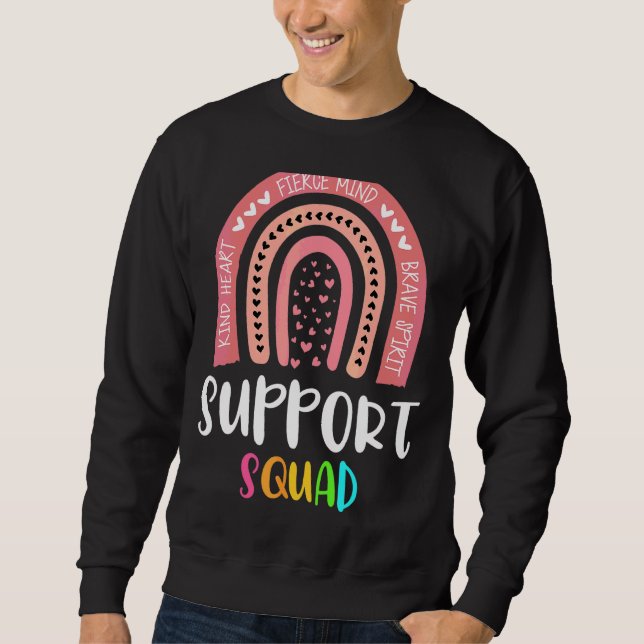 Sweatshirt Équipe des services de soutien scolaire Équipe de  (Devant)