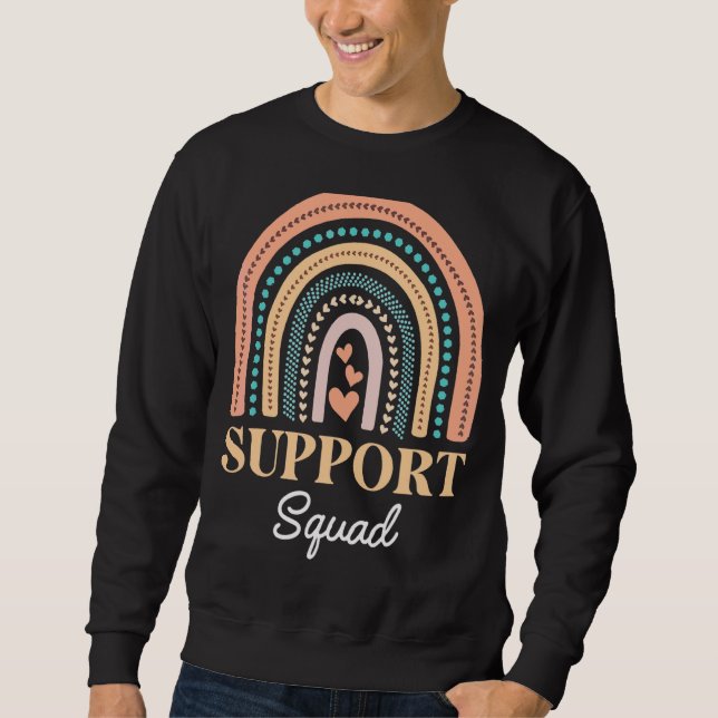 Sweatshirt Équipe des services de soutien scolaire Équipe de  (Devant)