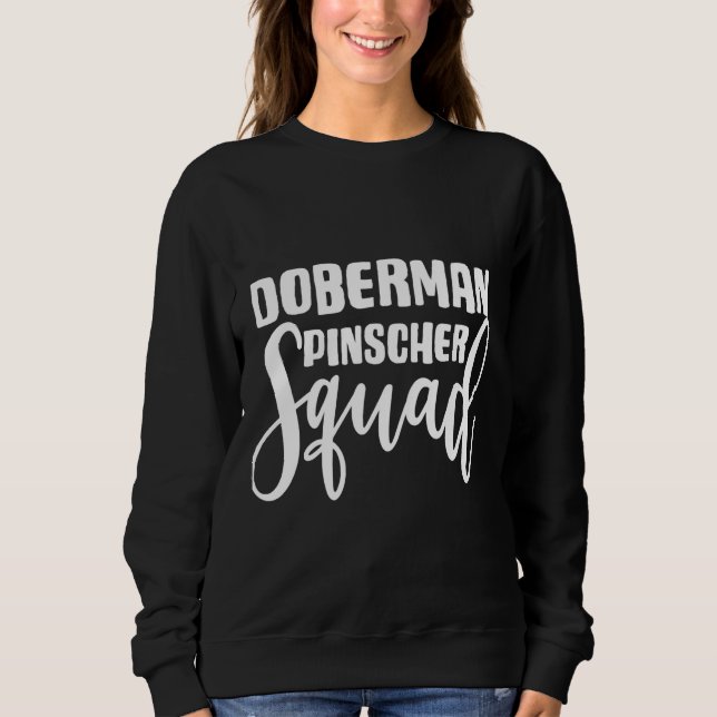 Sweatshirt Équipe Doberman Pinscher (Devant)