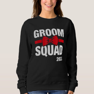 Sweatshirt Équipe du marié 2022 Garçons d'honneur Enterrement
