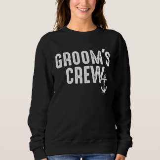 Sweatshirt Équipe du marié Enterrement de vie de garçon Voyag