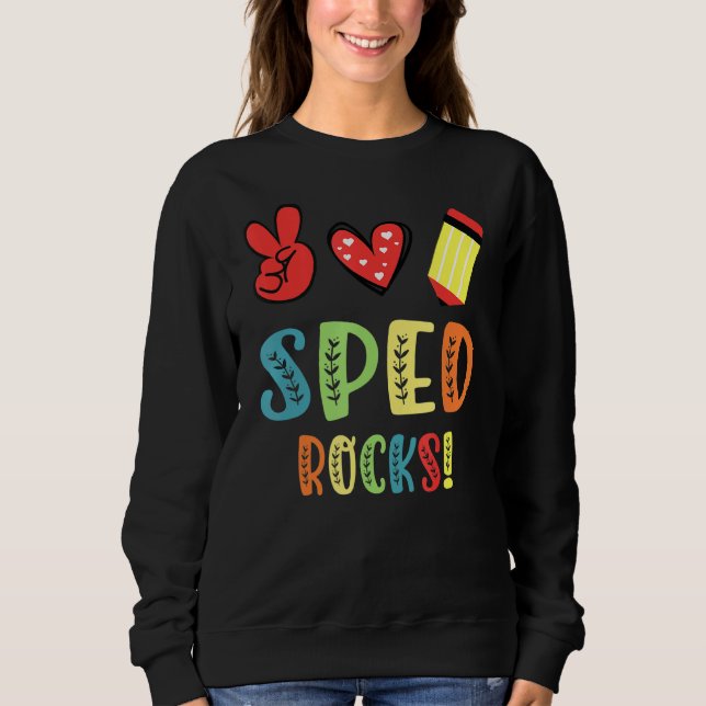 Sweatshirt Équipe Femme Equipe Spirale Enseignant Spécial Ens (Devant)