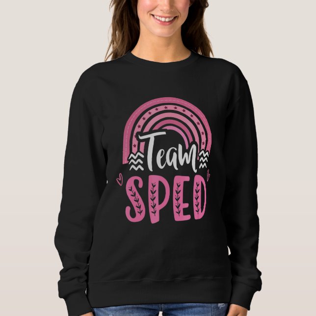 Sweatshirt Équipe Femme Equipe Spirale Enseignant Spécial Ens (Devant)