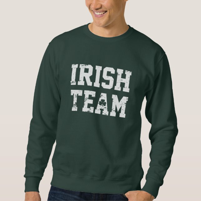 Sweatshirt Équipe irlandaise (Devant)
