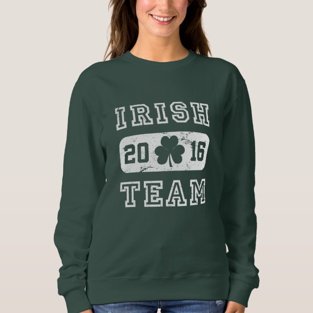 Sweatshirt Équipe irlandaise 2016 (Devant)