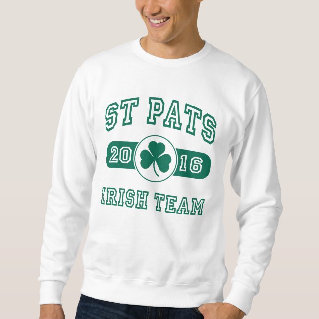 Sweatshirt Équipe Irlandaise St Pats 2016 (Devant)