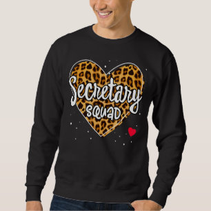 Sweatshirt Équipe Ou Équipe Du Secrétaire Qui Correspond Au R